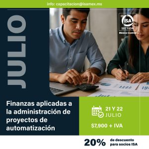 Finanzas aplicadas a la administración de proyectos de automatización